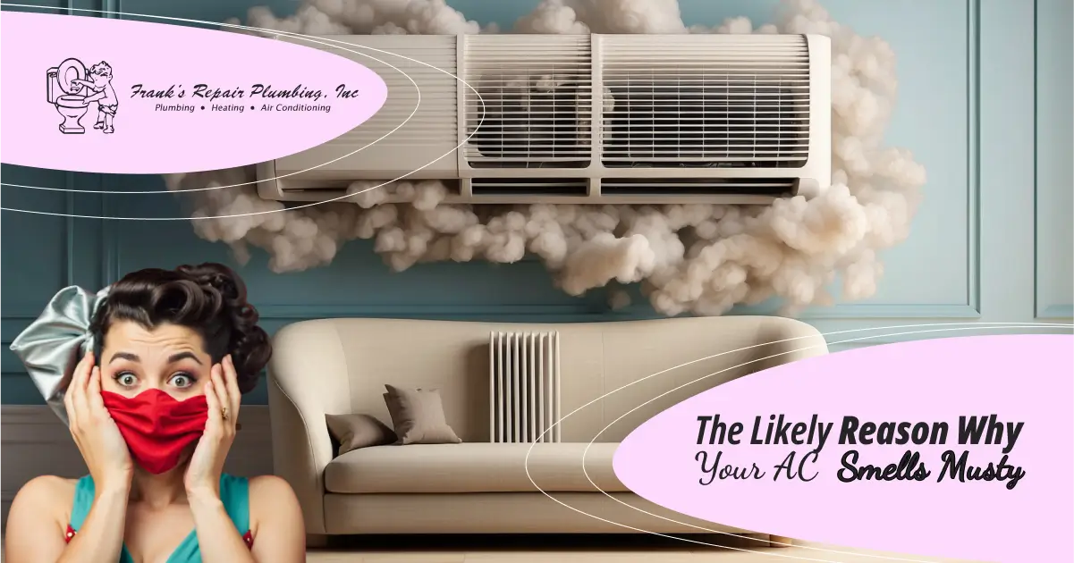 Understanding why your AC smells musty and how to fix it