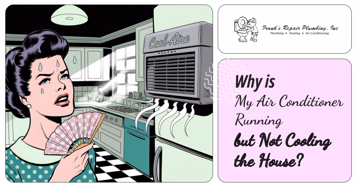 air conditioner runs but no cooling