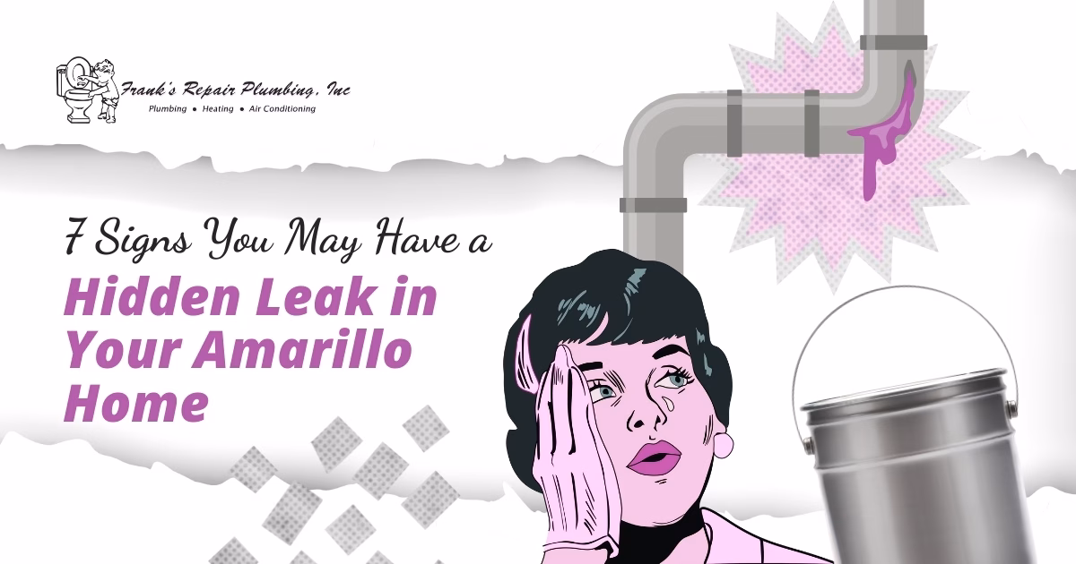 signs of a water leak